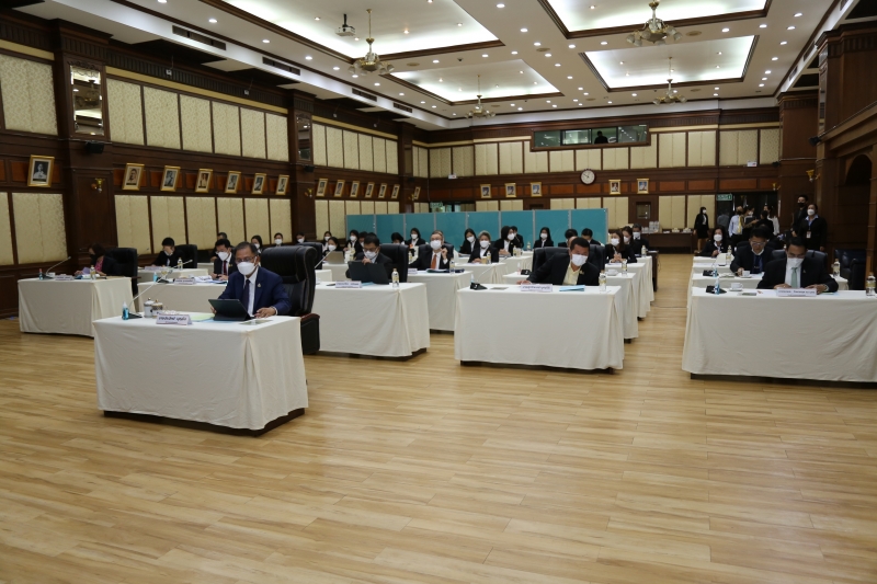 พิธีมอบประกาศนียบัตร โครงการพัฒนานักบริหารการตรวจเงินแผ่นดินระดับสูง (นตส.) รุ่นที่ 11 ณ สำนักงานการตรวจเงินแผ่นดิน