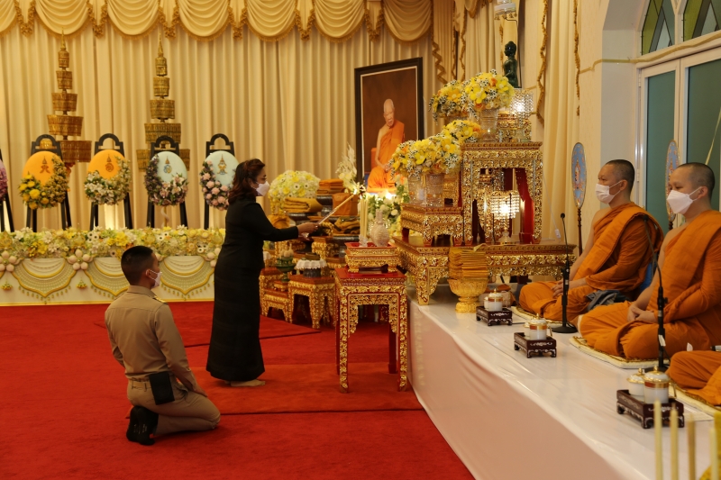สำนักงานการตรวจเงินแผ่นดินเป็นเจ้าภาพพิธีบำเพ็ญกุศลสวดพระอภิธรรมศพ เจ้าประคุณสมเด็จพระญาณวชิโรดม (หลวงพ่อวิริยังค์ สิรินฺธโร)