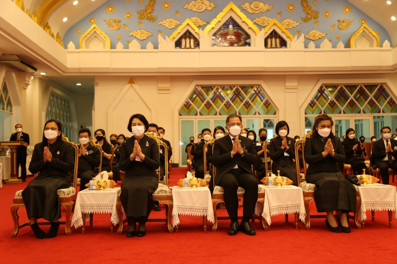 สำนักงานการตรวจเงินแผ่นดินเป็นเจ้าภาพพิธีบำเพ็ญกุศลสวดพระอภิธรรมศพ เจ้าประคุณสมเด็จพระญาณวชิโรดม (หลวงพ่อวิริยังค์ สิรินฺธโร)