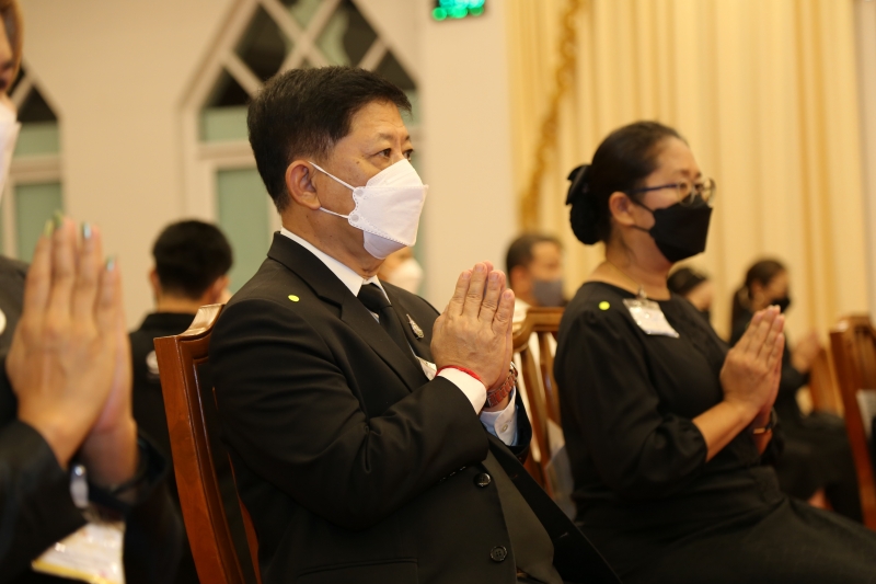 สำนักงานการตรวจเงินแผ่นดินเป็นเจ้าภาพพิธีบำเพ็ญกุศลสวดพระอภิธรรมศพ เจ้าประคุณสมเด็จพระญาณวชิโรดม (หลวงพ่อวิริยังค์ สิรินฺธโร)