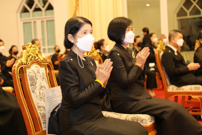 สำนักงานการตรวจเงินแผ่นดินเป็นเจ้าภาพพิธีบำเพ็ญกุศลสวดพระอภิธรรมศพ เจ้าประคุณสมเด็จพระญาณวชิโรดม (หลวงพ่อวิริยังค์ สิรินฺธโร)