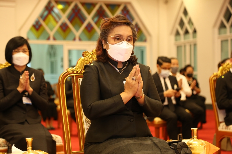 สำนักงานการตรวจเงินแผ่นดินเป็นเจ้าภาพพิธีบำเพ็ญกุศลสวดพระอภิธรรมศพ เจ้าประคุณสมเด็จพระญาณวชิโรดม (หลวงพ่อวิริยังค์ สิรินฺธโร)