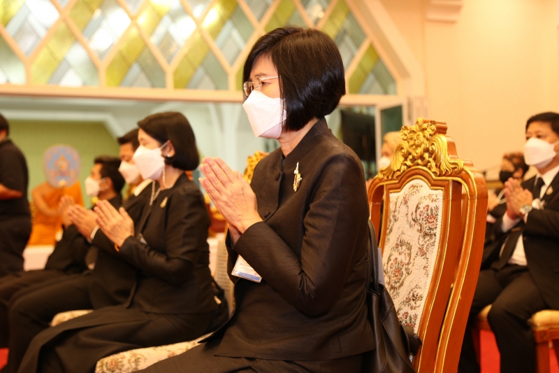 สำนักงานการตรวจเงินแผ่นดินเป็นเจ้าภาพพิธีบำเพ็ญกุศลสวดพระอภิธรรมศพ เจ้าประคุณสมเด็จพระญาณวชิโรดม (หลวงพ่อวิริยังค์ สิรินฺธโร)