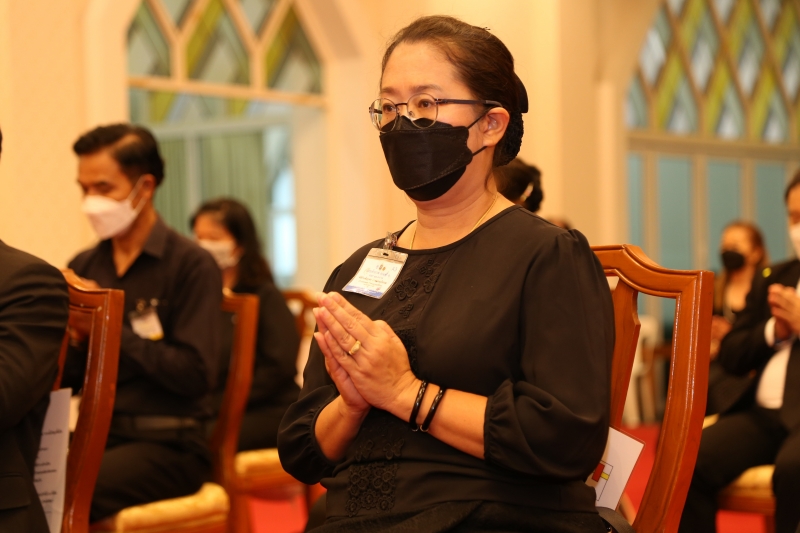 สำนักงานการตรวจเงินแผ่นดินเป็นเจ้าภาพพิธีบำเพ็ญกุศลสวดพระอภิธรรมศพ เจ้าประคุณสมเด็จพระญาณวชิโรดม (หลวงพ่อวิริยังค์ สิรินฺธโร)