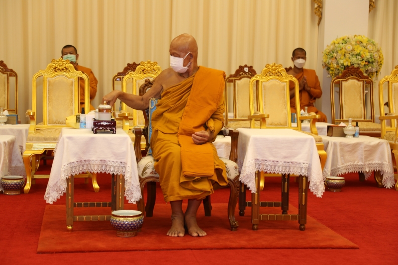 สำนักงานการตรวจเงินแผ่นดินเป็นเจ้าภาพพิธีบำเพ็ญกุศลสวดพระอภิธรรมศพ เจ้าประคุณสมเด็จพระญาณวชิโรดม (หลวงพ่อวิริยังค์ สิรินฺธโร)