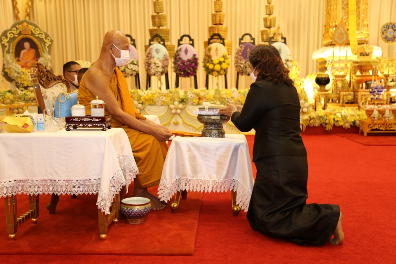 สำนักงานการตรวจเงินแผ่นดินเป็นเจ้าภาพพิธีบำเพ็ญกุศลสวดพระอภิธรรมศพ เจ้าประคุณสมเด็จพระญาณวชิโรดม (หลวงพ่อวิริยังค์ สิรินฺธโร)