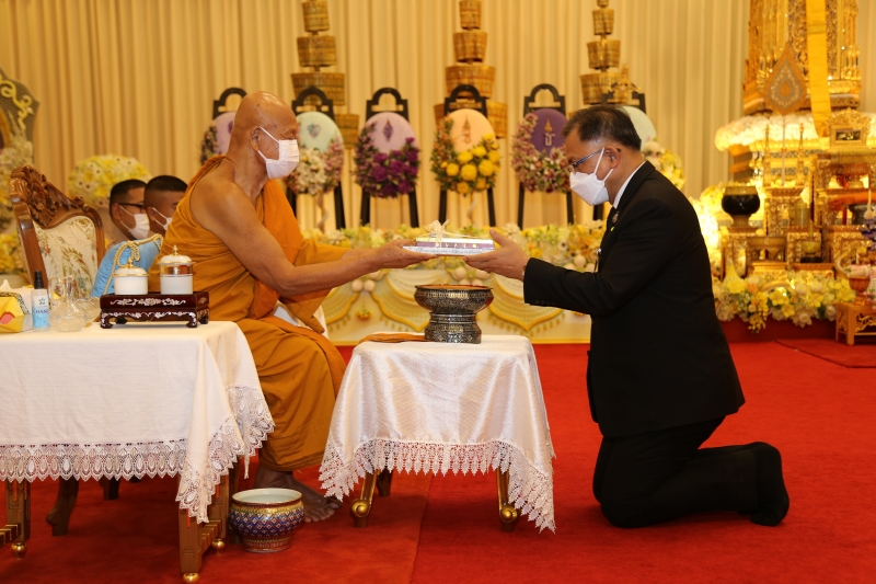 สำนักงานการตรวจเงินแผ่นดินเป็นเจ้าภาพพิธีบำเพ็ญกุศลสวดพระอภิธรรมศพ เจ้าประคุณสมเด็จพระญาณวชิโรดม (หลวงพ่อวิริยังค์ สิรินฺธโร)