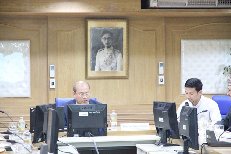  ผตง.ต้อนรับคณะศึกษาดูงาน จากสถาบันเทคโนโลยีแห่งเอเชีย (AIT)