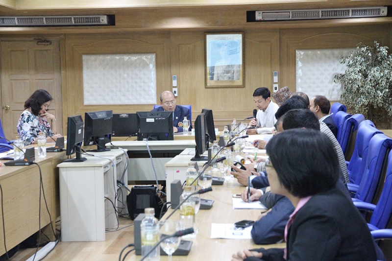  ผตง.ต้อนรับคณะศึกษาดูงาน จากสถาบันเทคโนโลยีแห่งเอเชีย (AIT)