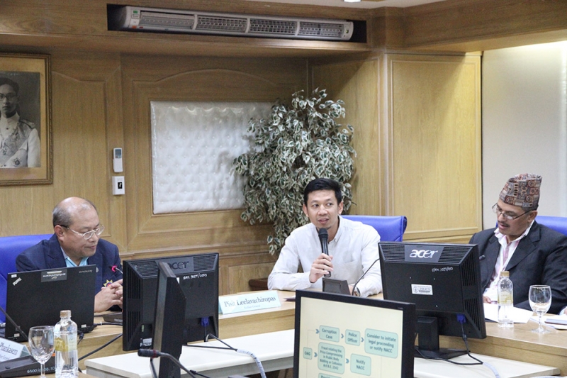  ผตง.ต้อนรับคณะศึกษาดูงาน จากสถาบันเทคโนโลยีแห่งเอเชีย (AIT)
