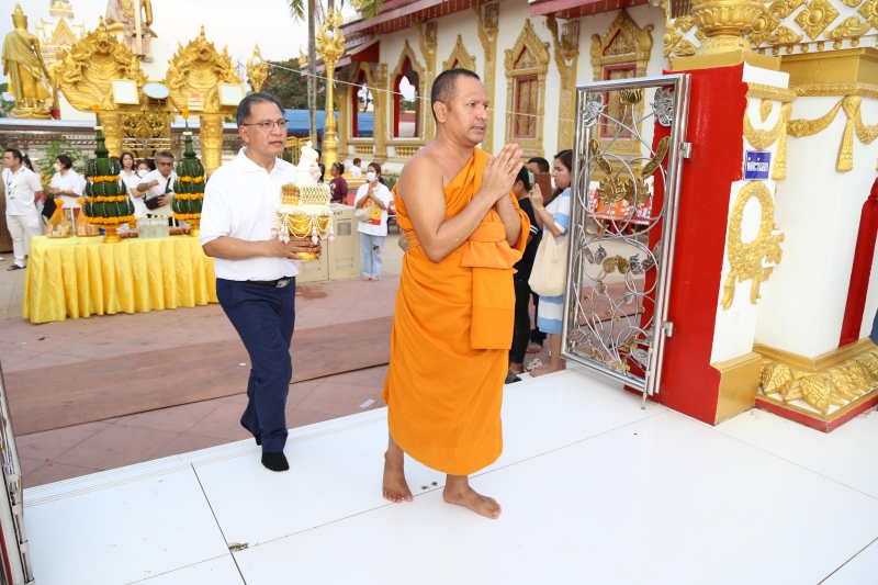 พิธีอธิษฐานจิตมวลสาร แผ่นจาร และแผ่นดวงชะตา 
