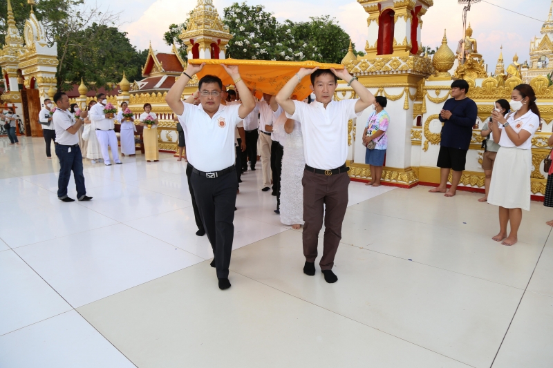 พิธีอธิษฐานจิตมวลสาร แผ่นจาร และแผ่นดวงชะตา 