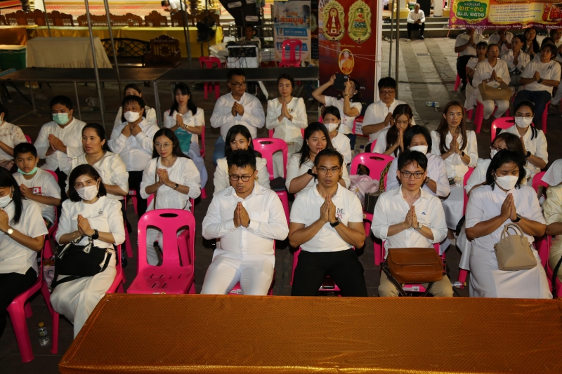 พิธีอธิษฐานจิตมวลสาร แผ่นจาร และแผ่นดวงชะตา 