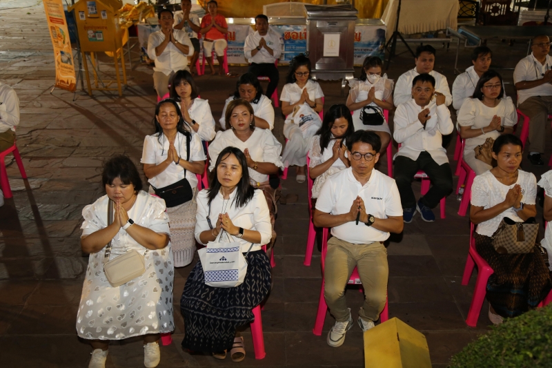 พิธีอธิษฐานจิตมวลสาร แผ่นจาร และแผ่นดวงชะตา 