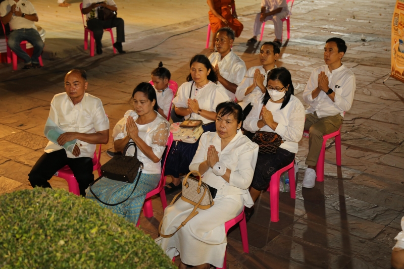 พิธีอธิษฐานจิตมวลสาร แผ่นจาร และแผ่นดวงชะตา 
