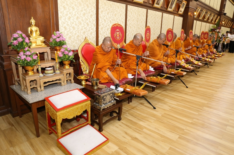 พิธีบำเพ็ญกุศลอุทิศแด่บรรพชนคนตรวจเงินแผ่นดิน และพิธีเจริญพระพุทธมนต์เพื่อความเป็นสิริมงคลแด่สถาบันการตรวจเงินแผ่นดิน 