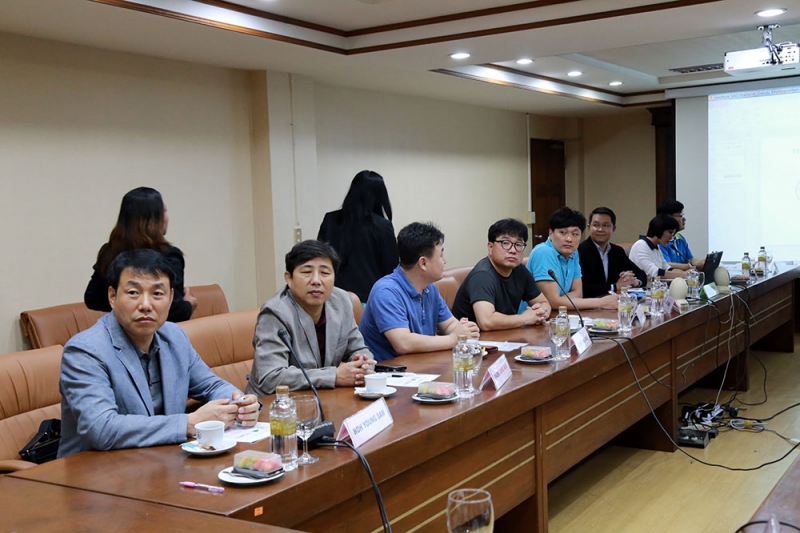 ประธานกรรมการตรวจเงินแผ่นดิน ให้การต้อนรับคณะผู้แทน จาก สตง.จังหวัดแทกู สาธารณรัฐเกาหลี