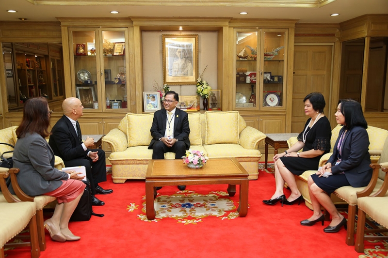 Mr. Denis Roy เข้าเยี่ยมคารวะผู้ว่าการตรวจเงินแผ่นดิน