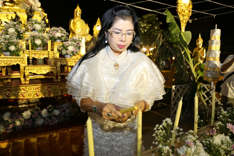 พิธีอธิษฐานจิตมวลสาร แผ่นจาร และแผ่นดวงชะตา 