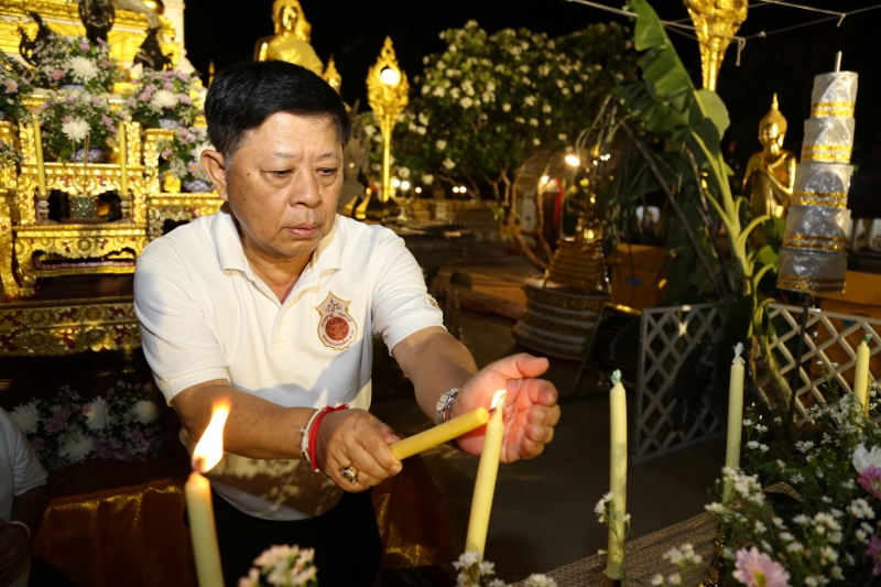 พิธีอธิษฐานจิตมวลสาร แผ่นจาร และแผ่นดวงชะตา 
