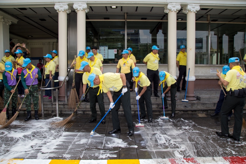กิจกรรมจิตอาสาพัฒนาเพื่อถวายพระราชกุศลและน้อมรำลึกในพระมหากรุณาธิคุณของพระมหากษัตริย์ไทย