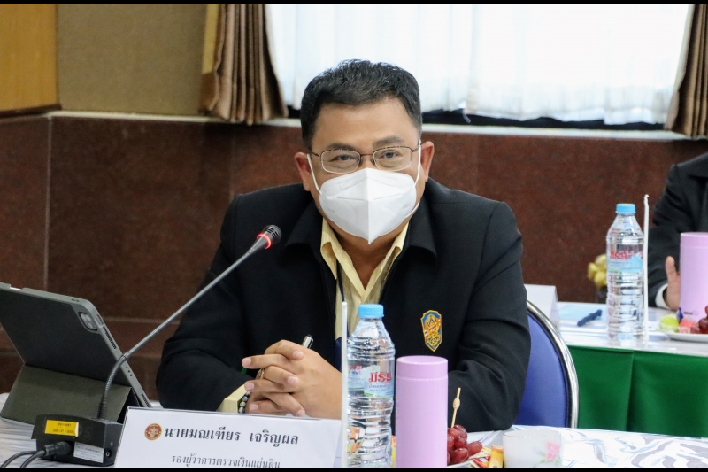 การลงพื้นที่เพื่อประเมินแนะนำและเสริมสร้างความรู้ความเข้าใจเกี่ยวกับวินัยการเงินการคลังของรัฐ 