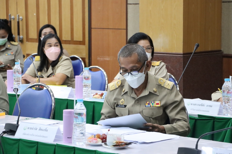 การลงพื้นที่เพื่อประเมินแนะนำและเสริมสร้างความรู้ความเข้าใจเกี่ยวกับวินัยการเงินการคลังของรัฐ 