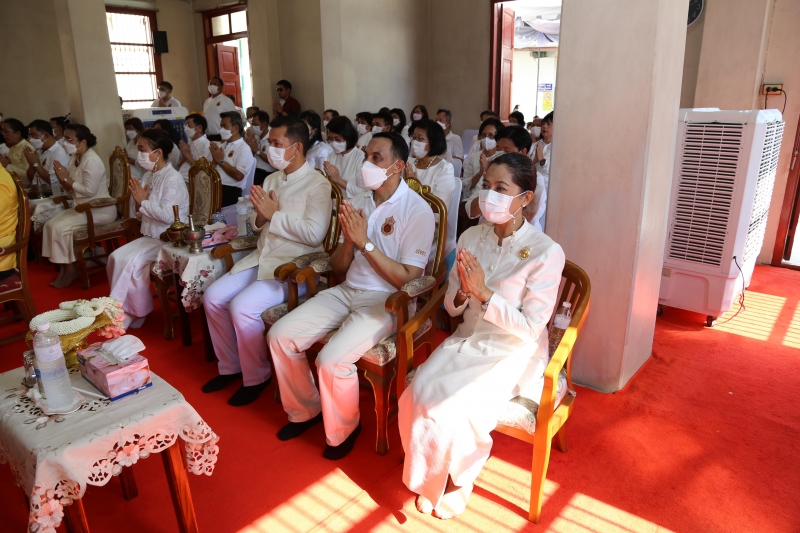พิธีอธิษฐานจิตมวลสาร แผ่นจาร และแผ่นดวงชะตา 