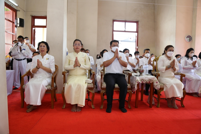 พิธีอธิษฐานจิตมวลสาร แผ่นจาร และแผ่นดวงชะตา 