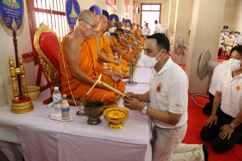 พิธีอธิษฐานจิตมวลสาร แผ่นจาร และแผ่นดวงชะตา 