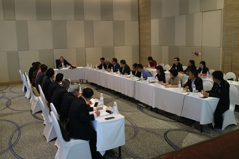 คตง. และผตง. ประชุมสัญจรและตรวจเยี่ยมสำนักตรวจสอบพิเศษภาค 13 (จังหวัดสุราษฎร์ธานี)