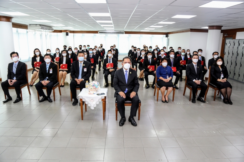 พิธีมอบประกาศนียบัตรและพิธีปิดโครงการสร้างต้นแบบบุคลากรสายงานสนับสนุน ประจำปี 2565 