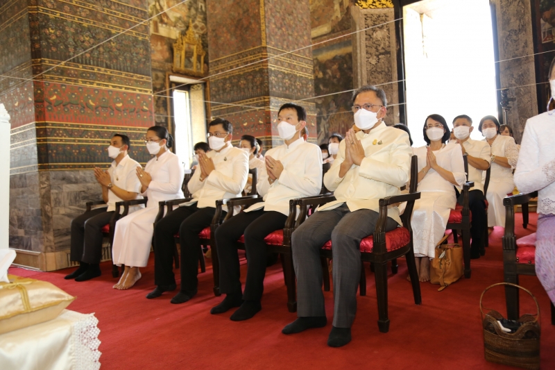  พิธีอธิษฐานจิตมวลสาร แผ่นจาร และแผ่นดวงชะตา