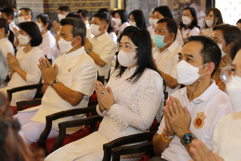  พิธีอธิษฐานจิตมวลสาร แผ่นจาร และแผ่นดวงชะตา