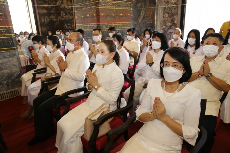  พิธีอธิษฐานจิตมวลสาร แผ่นจาร และแผ่นดวงชะตา