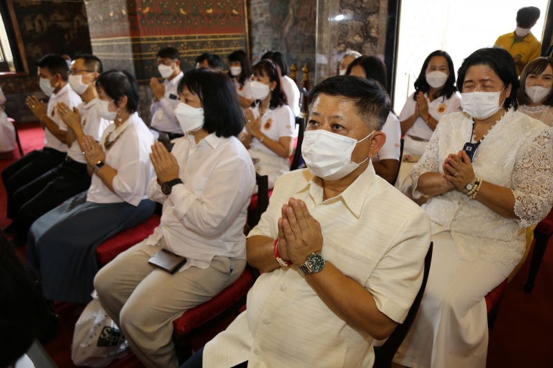  พิธีอธิษฐานจิตมวลสาร แผ่นจาร และแผ่นดวงชะตา