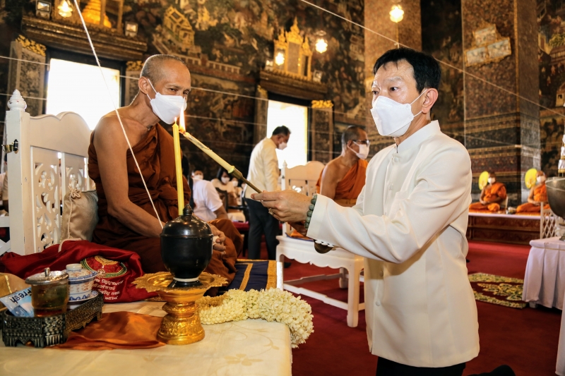  พิธีอธิษฐานจิตมวลสาร แผ่นจาร และแผ่นดวงชะตา
