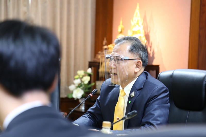 พิธีลงนามความร่วมมือการพัฒนาต้นแบบปัญญาประดิษฐ์เพื่อการตรวจสอบ (Artificial Intelligence For Audit) ณ สำนักงานการตวจเงินแผ่นดิน