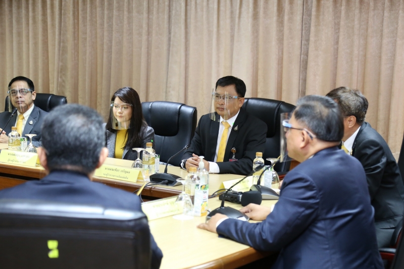พิธีลงนามความร่วมมือการพัฒนาต้นแบบปัญญาประดิษฐ์เพื่อการตรวจสอบ (Artificial Intelligence For Audit) ณ สำนักงานการตวจเงินแผ่นดิน
