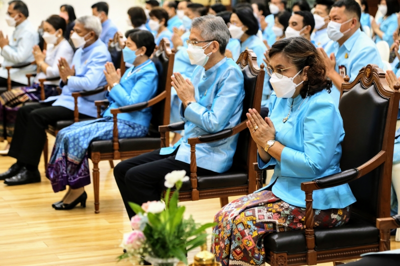 สำนักงานการตรวจเงินแผ่นดิน จัดกิจกรรมเนื่องในโอกาสวันคล้ายวันสถาปนาสำนักงานการตรวจเงินแผ่นดิน ครบรอบ 107 ปี ณ สำนักงานการตรวจเงิ
