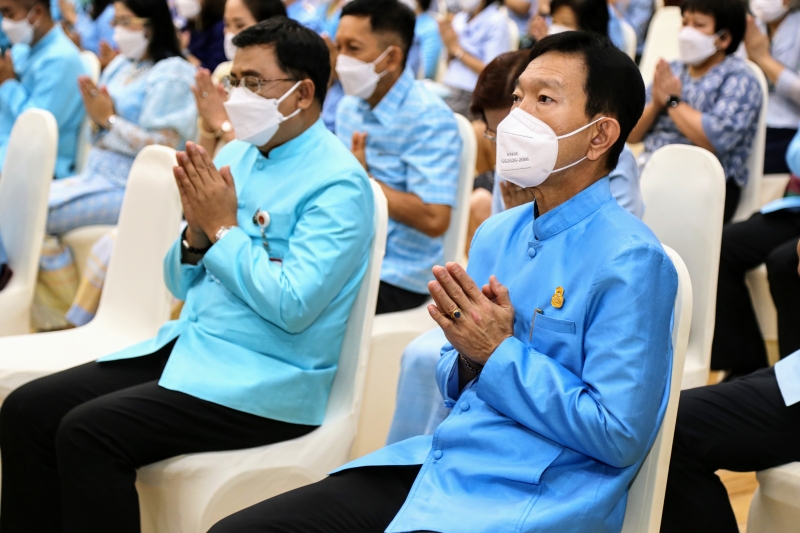 สำนักงานการตรวจเงินแผ่นดิน จัดกิจกรรมเนื่องในโอกาสวันคล้ายวันสถาปนาสำนักงานการตรวจเงินแผ่นดิน ครบรอบ 107 ปี ณ สำนักงานการตรวจเงิ