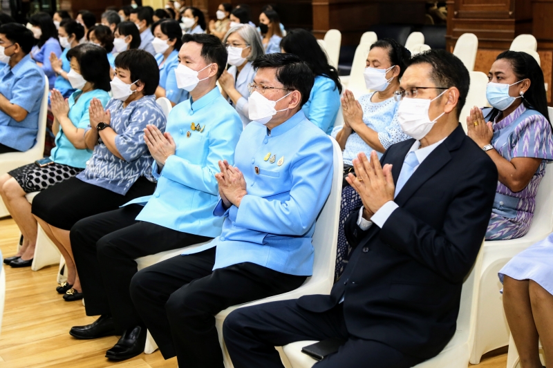 สำนักงานการตรวจเงินแผ่นดิน จัดกิจกรรมเนื่องในโอกาสวันคล้ายวันสถาปนาสำนักงานการตรวจเงินแผ่นดิน ครบรอบ 107 ปี ณ สำนักงานการตรวจเงิ
