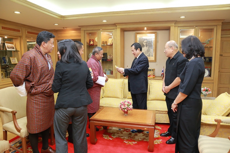 สตง.ภูฏาน เยี่ยมคารวะและรับฟังการบรรยาย