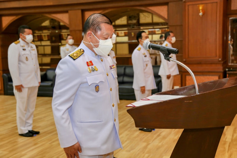 พิธีวางพวงมาลาเนื่องในวันคล้ายวันสวรรคตพระบาทสมเด็จพระบรมชนกาธิเบศร มหาภูมิพลอดุลยเดชมหาราช บรมนาถบพิตร 13 ตุลาคม 2564