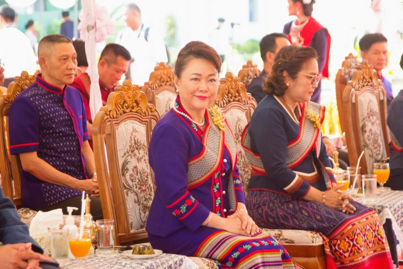 พิธีวางศิลาฤกษ์อาคารที่ทำการพร้อมอาคารชุดพักอาศัย​ สำนักตรวจเงินแผ่นดินจังหวัดนครพนม