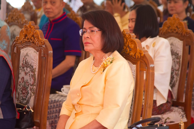 พิธีวางศิลาฤกษ์อาคารที่ทำการพร้อมอาคารชุดพักอาศัย​ สำนักตรวจเงินแผ่นดินจังหวัดนครพนม