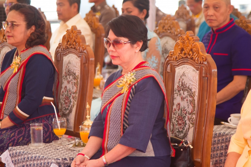พิธีวางศิลาฤกษ์อาคารที่ทำการพร้อมอาคารชุดพักอาศัย​ สำนักตรวจเงินแผ่นดินจังหวัดนครพนม