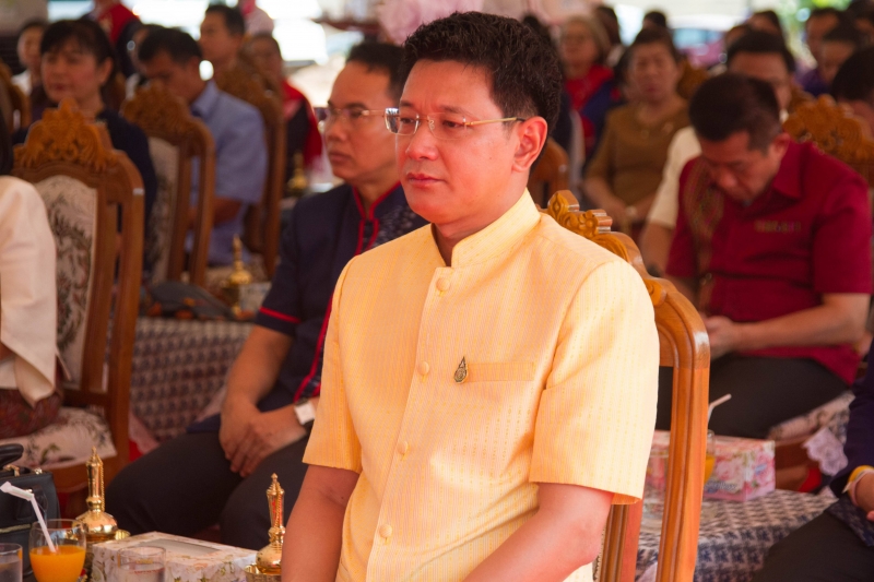 พิธีวางศิลาฤกษ์อาคารที่ทำการพร้อมอาคารชุดพักอาศัย​ สำนักตรวจเงินแผ่นดินจังหวัดนครพนม