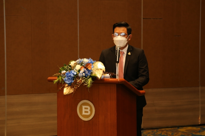 พิธีเปิดโครงการฝึกอบรมเชิงปฏิบัติการหลักสูตร “การปฏิบัติงานตามคู่มือการตรวจสอบการเงิน (ฉบับปรับปรุง พ.ศ. 2564)” ระดับชำนาญการพิเ