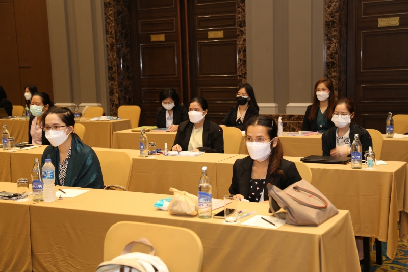 พิธีเปิดโครงการฝึกอบรมเชิงปฏิบัติการหลักสูตร “การปฏิบัติงานตามคู่มือการตรวจสอบการเงิน (ฉบับปรับปรุง พ.ศ. 2564)” ระดับชำนาญการพิเ